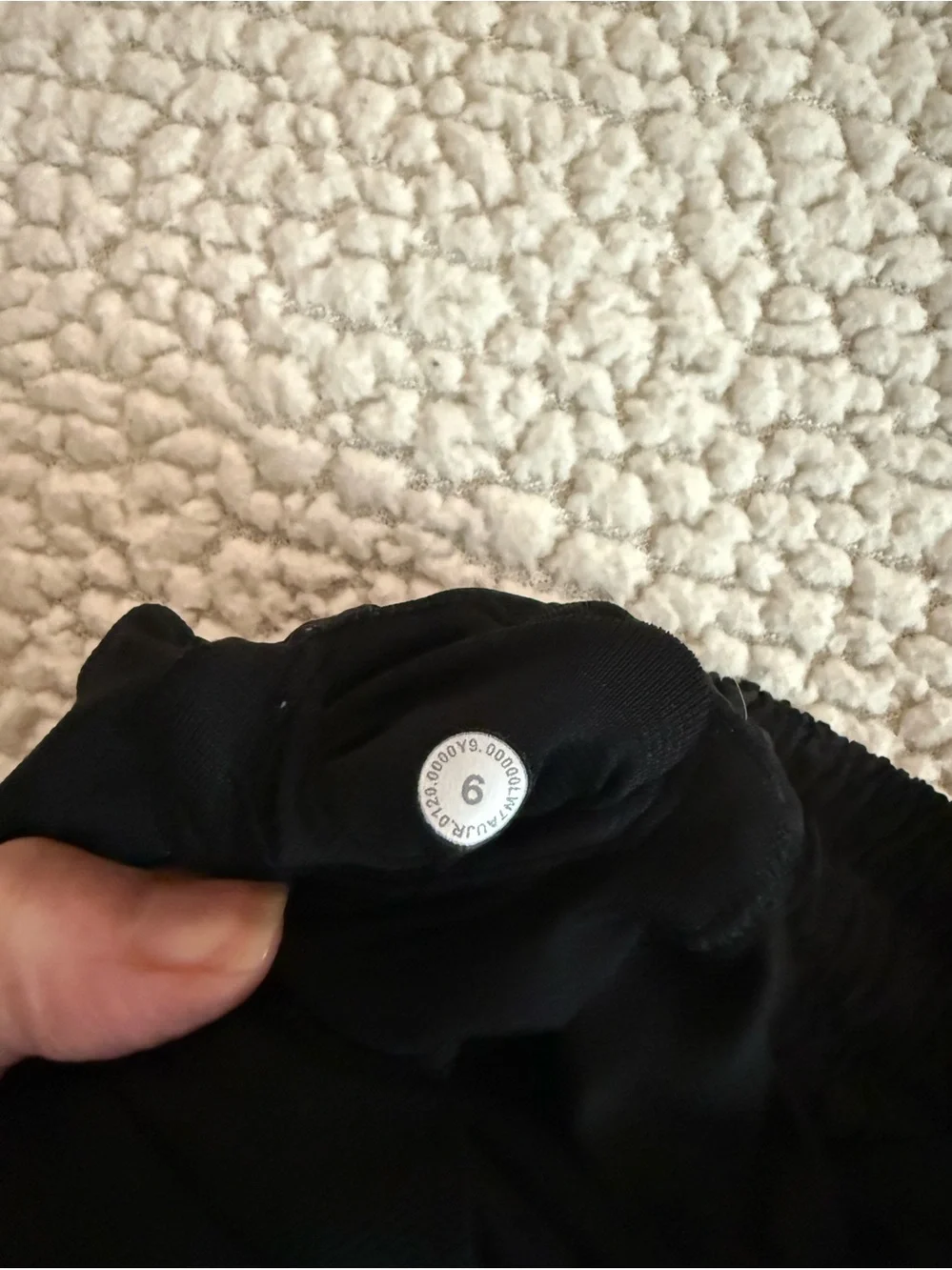 Lululemon Hotty Hot low rise shorts. Size 6. 2.5 inseam. Black animal print